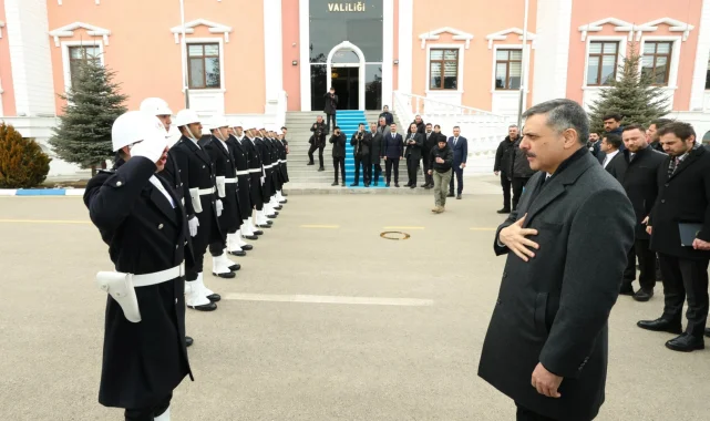 İçişleri Bakanı Mustafa Çiftçi dadaşlar diyarında... İlk bayramlaşmasını yaptı