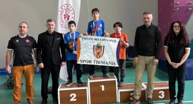 İnegöl Belediyespor spor tırmanışta rakipsiz