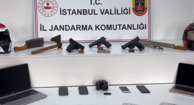 İstanbul'da organize suça 5 tutuklama!