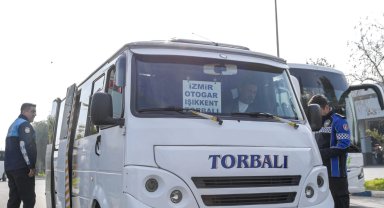 İzmir'de toplu taşımaya sıkı denetim
