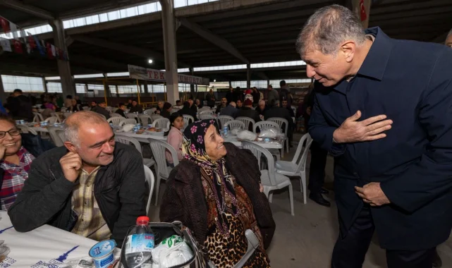 İzmir'in gönül sofrası bu kez Menemen'de kuruldu