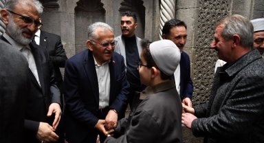 Kayseri protokolünden bayram buluşması