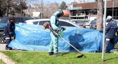 Kocaeli Büyükşehir'den çevre bakım faaliyetlerinde hassas çalışma