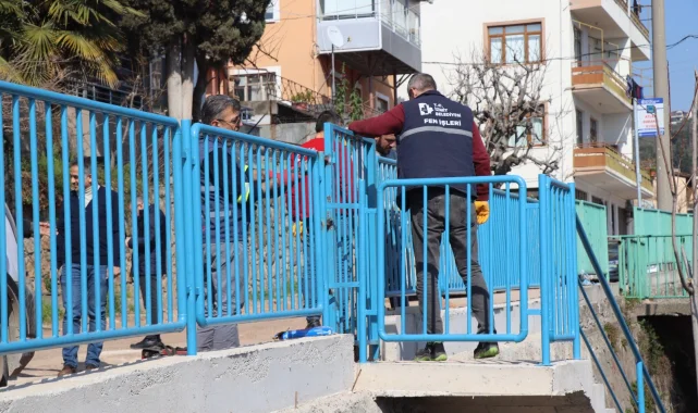 Kocaeli Turgut Mahallesi'nde çalışma tamamlandı