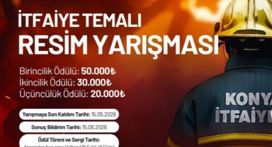 Konya Büyükşehir'den ödüllü resim yarışması