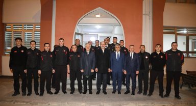 Konya'da Başkan Altay'dan gece mesaisi ziyareti