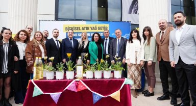Manisa'da atık yağı getirip suyu kurtardılar