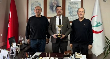 Masa tenisinde şampiyon Keşan İlçe Sağlık