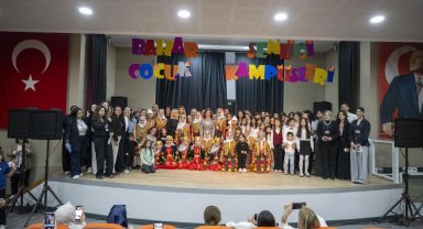 Mersin'de çocuk kampüslerinde bahar coşkusu