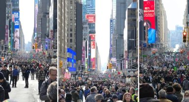 New York'ta protesto dalgası... "Savaşa, Krala ve ICE'a hayır" yürüyüşü