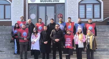 Okuldaki cinayete Eğitim-İş Ağrı Şubesi'nden sert tepki!