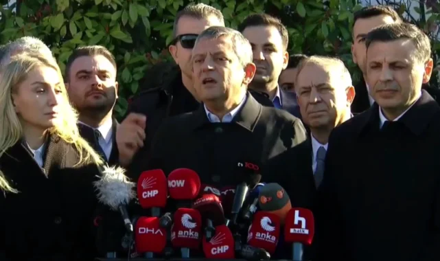 Özgür Özel: İBB davasında ilk gün ciddiyetsizlikle geçti!