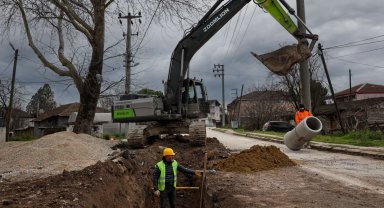 Sakarya Karakamış'a 3 bin 500 metrelik yağmursuyu hattı