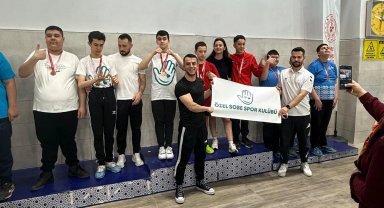 SOBE'li sporculardan madalya yağmuru