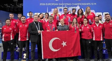 Türk Milli Tabanca Atış Takımı Avrupa'dan 3 madalya ile döndü