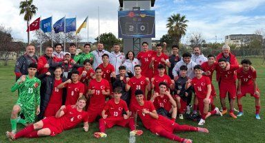 U16 Milliler hazırlıkta Ukrayna'yı 2-0 yendi