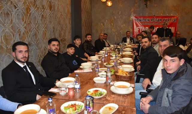 Yeniden Refah Partisi Yunusemre Teşkilatı iftarda buluştu