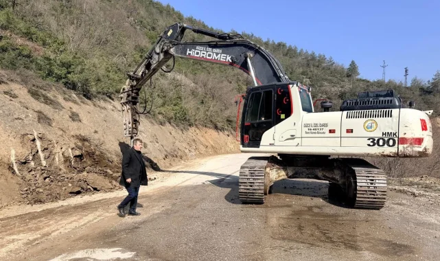 Yığılca–Yedigöller yolunda genişletme çalışmaları sürüyor