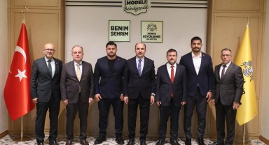 13. kez Avrupa Şampiyonu'ndan Konya'ya ziyaret