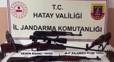 25 ilde silah operasyonu: 404 gözaltı!