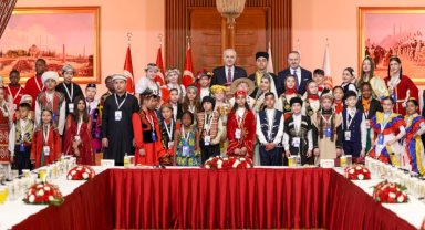 26 ülkeden dünya çocukları TBMM'de