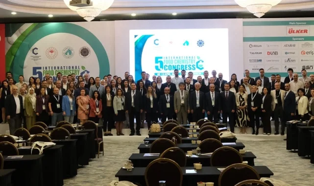 Antalya'daki 5. Uluslararası Gıda Kimyası Kongresi'nde akıllı teknolojiler öne çıktı