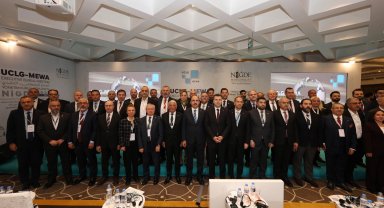 Başkan Altay UCLG MEWA toplantısında konuştu