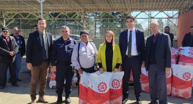 Bilecik Pazaryeri'nde çiftçiye can suyu