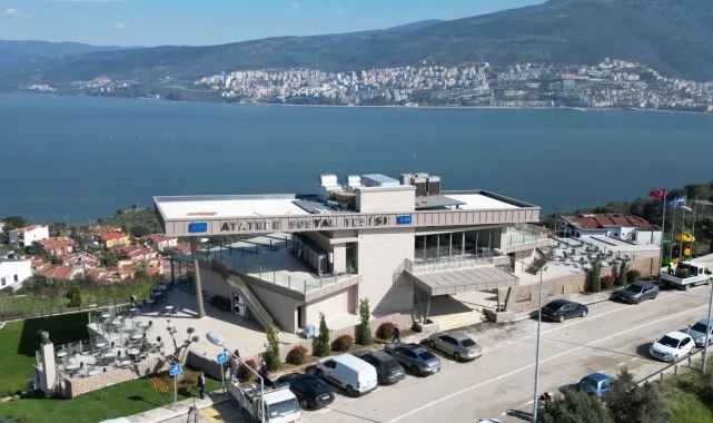 Bursa Gemlik'te Atatepe Sosyal Tesisi yenilenen yüzüyle hizmette
