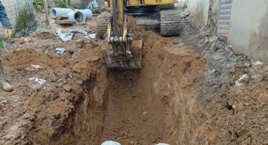 Bursa İznik Müşküle'de altyapı seferberliği... 4 bin 800 metre hat yenileniyor