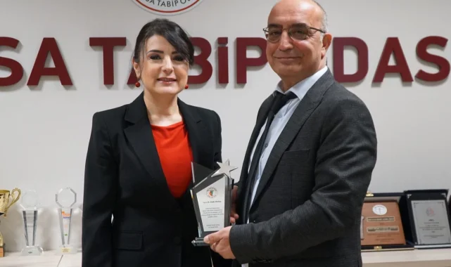 Bursa Tabip Odası'nda Ferda Firdin dönemi başladı