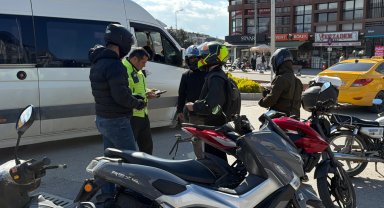 Düzce'de motosiklet denetimleri artırıldı