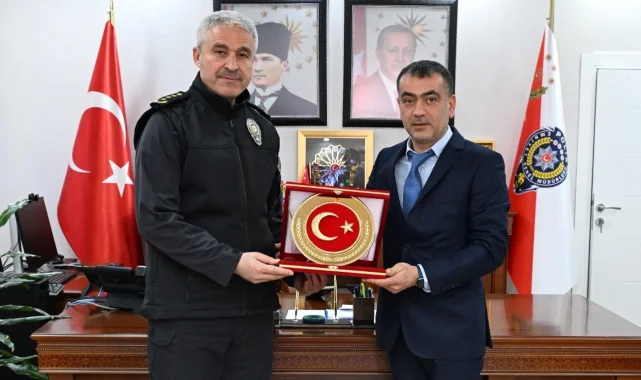 Düzceli gazetecilerden 'Emniyet'li ziyaret