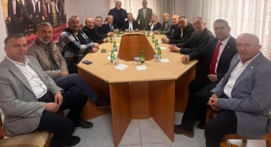 Edirne Keşan'da muhtarlar ve esnaf odalarından güç birliği