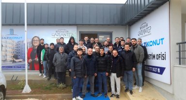 Gaziantep'te OSB çalışanlarına Gazi Konut için yerinde tanıtım