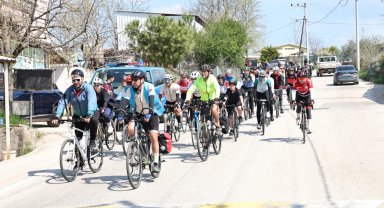 Granfondo Bursa öncesi bisikletliler Nilüfer'de buluştu