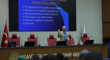 Kayseri Büyükşehir'den 'meme kanseri' farkındalık eğitimi