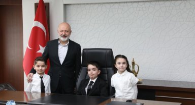 Kayseri Kocasinan Belediyesi çocuklara emanet!