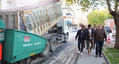 Kayseri Melikgazi sabahın ilk ışıklarıyla sahada