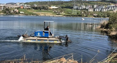 Kocaeli Gölkaypark'ta çöp ve bitkisel atık temizliği