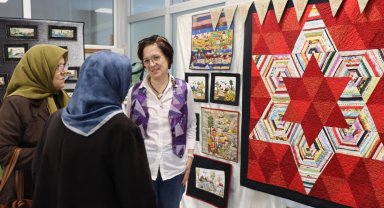 Kocaeli İzmit'te Dünya Sanat Günü'ne özel Kırkyama söyleşisi