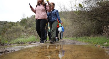 Kocaeli'de 'Bizim Köy'ün rotası Akpınar doğası oldu