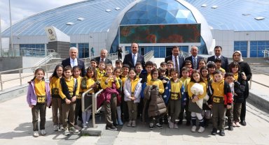 Konya protokolü Bilim Merkezi'nde buluştu