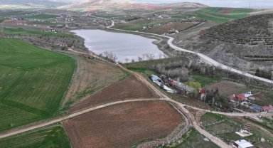 Kuruma riski altındaki Kızılca Göleti yeniden suya kavuştu