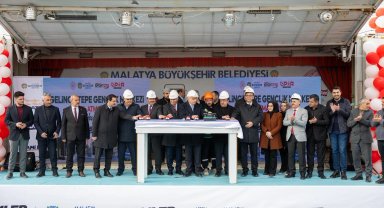 Malatya'da Gelinciktepe Gençlik Merkezi'nin temeli atıldı