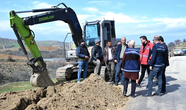 Manisa Kula'da 10 yıllık taşıma su çilesi son buluyor
