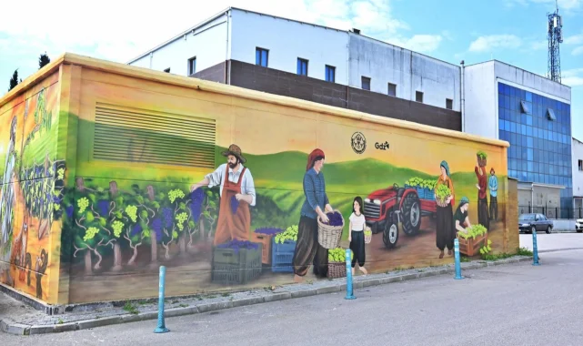 Manisa'nın sokakları sanatla renkleniyor