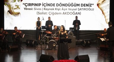 Mersin Büyükşehir'den Âşık Veysel'e vefa gecesi