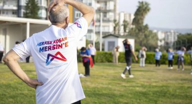 Mersin'de sabah sporuna yoğun ilgi
