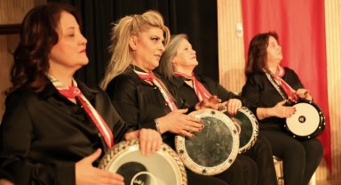 Osmangazili kadınlardan muhteşem ritim gösterisi